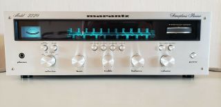 Marantz 2220 Stereo Receiver w/ Phono Output for Turntable,  Vintage 12