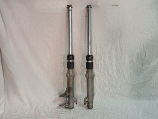 Vintage 1980 BMW R80/7 Airhead front fork assembly 2