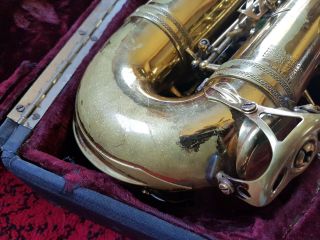 SELMER MARK VI Alto Sax SN 115xxx - Rare High F 7