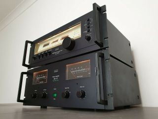 Vintage Sansui BA - F1 Stereo Power Amplifier / Amp / HIFI / Rare / Monster 5