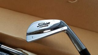 Rare 2001 Titleist Limited Edition Tiger Woods 681t Iron Set 2 - Pw