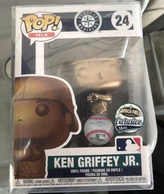 Ken Griffey Jr Funko Pop Seattle Mariners Bronze LE /24 Safeco Grail Rare SGA 2