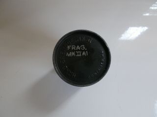 WWII WW2 FRAG MKIIA1 HAND GRENADE TUBE CARDBOARD CONTAINER M41 EMPTY 3