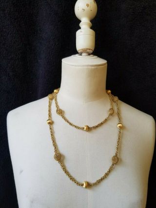 Vintage Buccellati 18k Gold Necklace 112 Grams 45 inches long 6