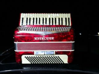 Vintage Excelsior Accordion Model 304