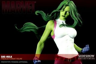 Avengers Sexy First Sideshow Premium Format She - Hulk Non Exclusive Statue Rare
