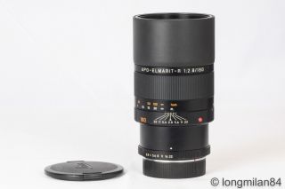 Exc,  Leica Apo - Elmarit - R 180mm F2.  8 1:2.  8/180 Rom Sl Rare Version Ii 11357