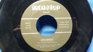 Nelson 3 & Marvin Make It Soul Sweat Very Rare Monster Michigan RnB Funk 45 2