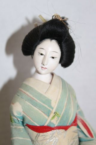 Vintage 1940 ' s Hakata Japanese Doll 40 ' s Japan 3