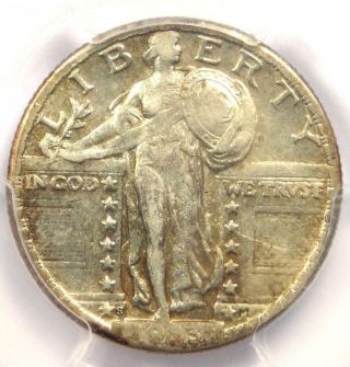 1923 - S Standing Liberty Quarter 25c Coin - Pcgs Xf40 - Rare Date - $1,  450 Value