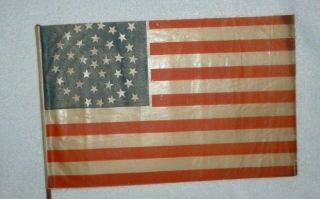 RARE 38 STAR FLAG MEDALLION DESIGN W/ 2 OUTLIERS,  COLORADO STATEHOOD,  1876 - 1889 2