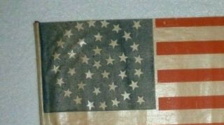 RARE 38 STAR FLAG MEDALLION DESIGN W/ 2 OUTLIERS,  COLORADO STATEHOOD,  1876 - 1889 3
