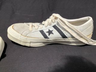 Vintage Converse Chuck Taylor Natural Suede All Star Shoes Mismatched L - 8 R - 9 6