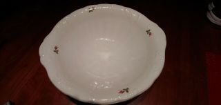 Antique Porcelain Pitcher and Wash Basin Bowl Set Floral with Gold Trim 3