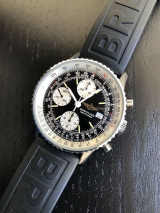 Breitling Navitimer Chronograph Automatic 81610 Air Force Pilot Aviator Watch.