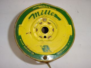 Vintage Miller RCA Western Electric era Tube Amplifier 18/2 Cloth Speaker Wire 8