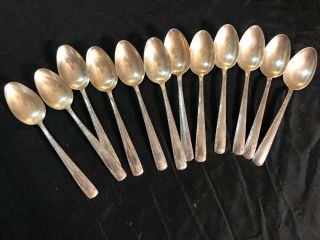 GORHAM STERLING 65Pc set for 12,  with servers - 1940 ' s - Vintage - No oxidation 3
