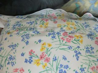 D.  Porthault Vtg Fleurs Des Champs Custom Boudoir Pillow,  Down Insert 4