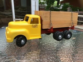 1953 All American Toy Co.  Logging Log Truck - Timber Toter Jr - Vintage 1950 