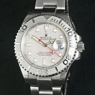 Rare 2003 Rolex 16622 Yachtmaster Full Size Stainless Steel OLD STOCK,  B&P 7