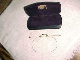 14k Gold Antique Eyeglasses - American Optical