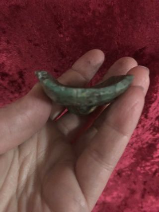 Pre - Columbian Mayan Jade Mask Maskette Pectoral 5