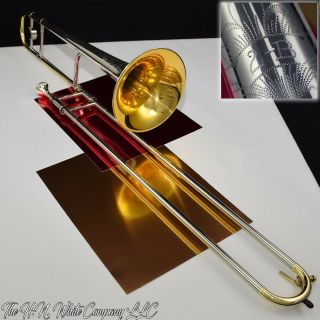 Vintage King H.  N.  White 2B SilverSonic Trombone Greatest 2