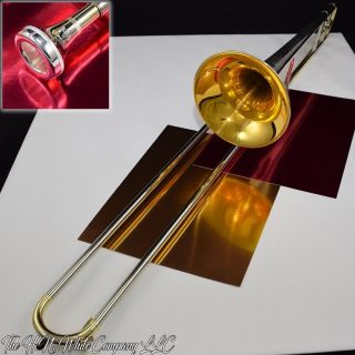 Vintage King H.  N.  White 2B SilverSonic Trombone Greatest 5