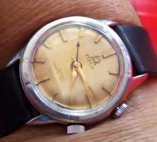 Vintage Titus Alarm Men Wrist Watch