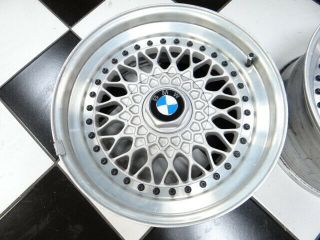 BBS RS 007 3 Piece BMW Wheels Set Of 4 ET15 2 225 122 TR415 Metric RARE 12