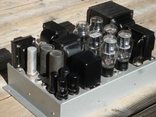 Vintage Brook 2a3 Tube Amplifier From Capehart Radio Consol
