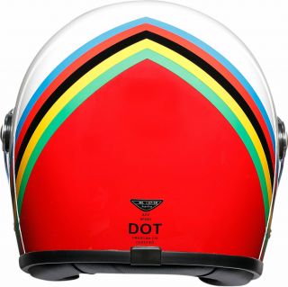 AGV Legends X3000 Retro Full - Face Motorcycle Helmet (AGO Gloria) L (Large) 2