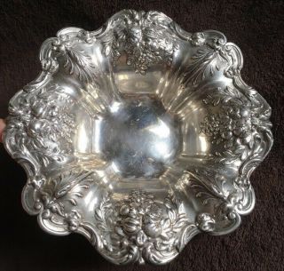 Francis I By Reed And Barton Sterling Silver 8 " Candy Dish Or Bowl X569f