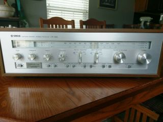 Vintage Yamaha Cr - 820 Natural Sound Stereo Receiver &