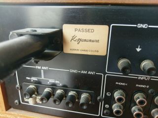 Vintage Yamaha CR - 820 Natural Sound Stereo Receiver & 2