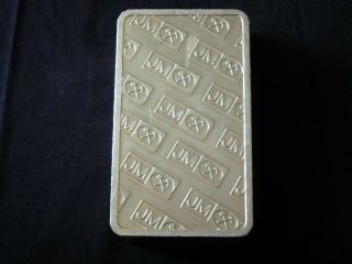 Vintage 100 oz Silver Bar - Johnson Matthey (Pressed) R25652 (no box) 3