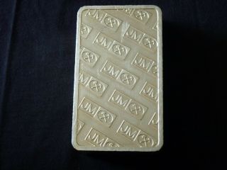 Vintage 100 oz Silver Bar - Johnson Matthey (Pressed) R25652 (no box) 4