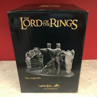 RARE Weta - The Argonath Environment Statue Lord of The Rings - Limited 285/500 8