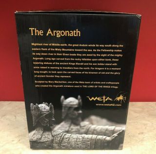 RARE Weta - The Argonath Environment Statue Lord of The Rings - Limited 285/500 9
