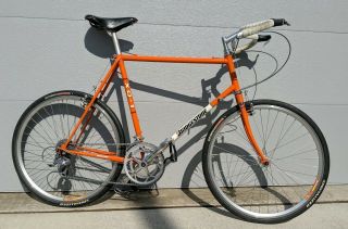 1993 Bridgestone Xo - 1,  Vintage Touring - Rivendell Grant Peterson,  Pumpkin Orange