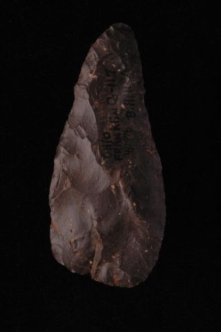 Archaic Knife,  Blade,  Franklin County,  Ohio,  Paleo