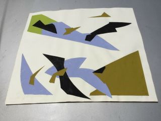5 Vintage Important Paintings Collage Artwork Modernism Maud Cabot Morgan 1979 7