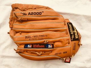 Wilson Vintage The A2000 Xlc Baseball Glove (est.  Size 12.  5 ") Collector 
