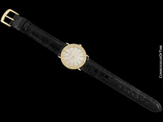 1960 ' s AUDEMARS PIGUET Vintage Mens Ultra Thin 18K Gold Watch - 9