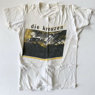 Vintage 1984 Die Kreuzen T - Shirt Punk Hc Necros Negative Approach Shirt