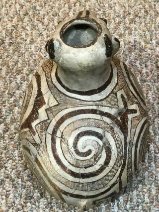 Prehistoric/Precolumbian Anasazi Tularosa Ram Effigy/Seed Olla Circa 1000AD 3