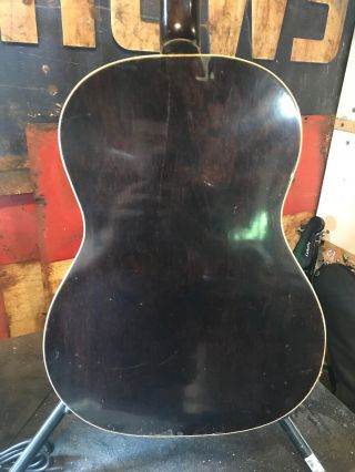 Vintage Gibson c.  1943 LG - 2 Banner Acoustic Guitar Project 9