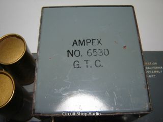 Vintage Ampex 6516 - R2 Mono Tube Amplifiers / 807 - 6SL7 - - KT 4