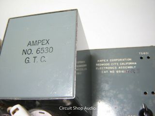 Vintage Ampex 6516 - R2 Mono Tube Amplifiers / 807 - 6SL7 - - KT 9