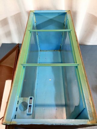 Rare Vintage 1970’s Pirates Treasure Chest Aquarium Tank California 15 - 20 Gal 10